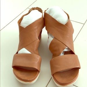 Eileen Fisher Sport Leather Sandals